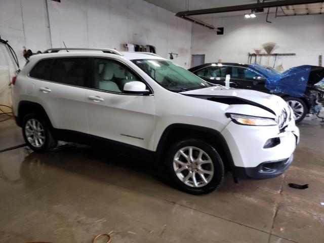 1C4PJMCSXFW528392 - 2015 JEEP CHEROKEE LATITUDE WHITE photo 4