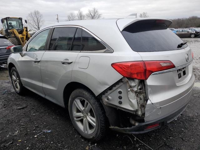 5J8TB4H31DL003430 - 2013 ACURA RDX SILVER photo 2