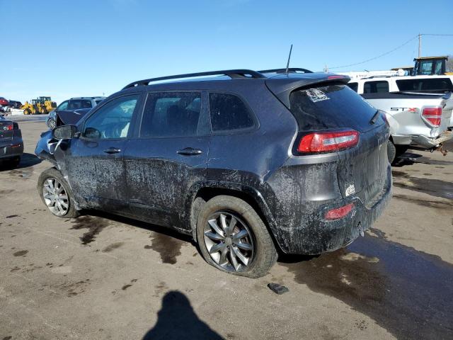 1C4PJMCBXJD607260 - 2018 JEEP CHEROKEE LATITUDE GRAY photo 2