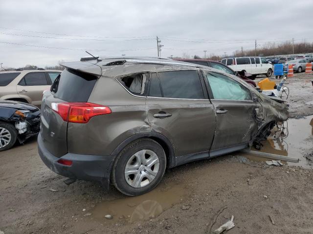 2T3BFREV9DW108473 - 2013 TOYOTA RAV4 LE BROWN photo 3