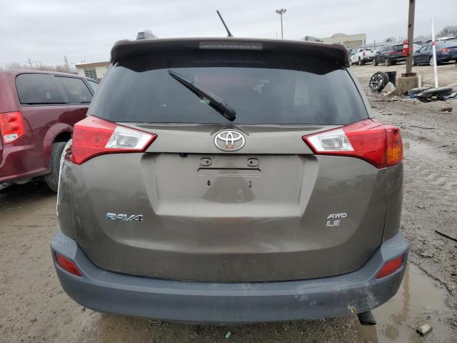 2T3BFREV9DW108473 - 2013 TOYOTA RAV4 LE BROWN photo 6