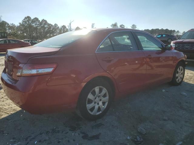 4T1BF3EK0BU596222 - 2011 TOYOTA CAMRY BASE RED photo 3