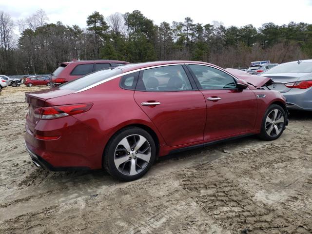 5XXGT4L31KG309268 - 2019 KIA OPTIMA LX RED photo 3