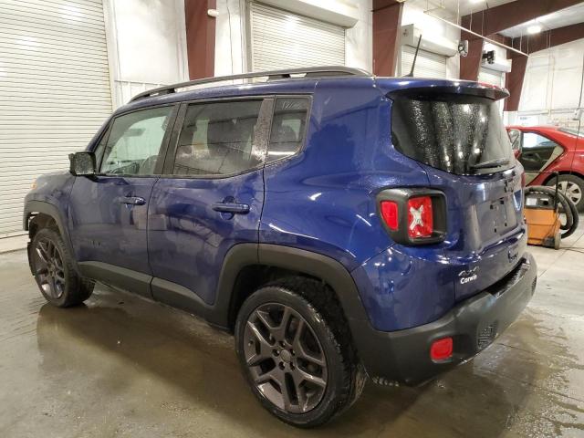 ZACNJDBB2MPM74828 - 2021 JEEP RENEGADE LATITUDE BLUE photo 2