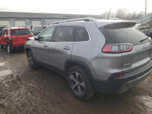 1C4PJMDX2KD292059 - 2019 JEEP CHEROKEE LIMITED SILVER photo 2