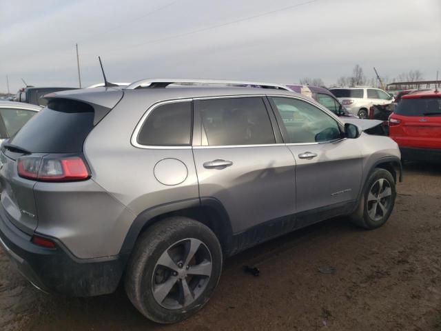 1C4PJMDX2KD292059 - 2019 JEEP CHEROKEE LIMITED SILVER photo 3