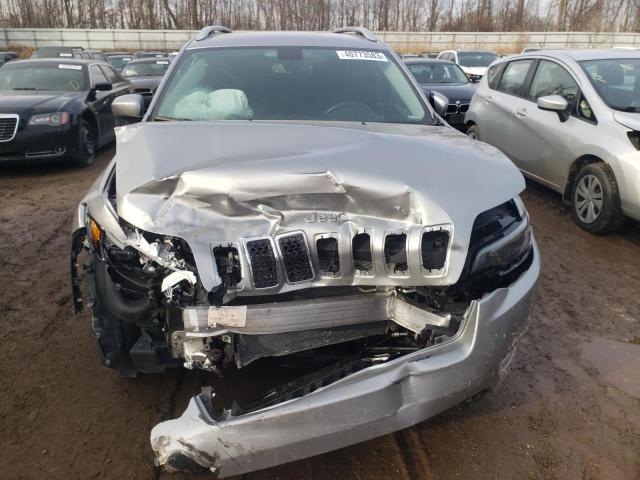 1C4PJMDX2KD292059 - 2019 JEEP CHEROKEE LIMITED SILVER photo 5