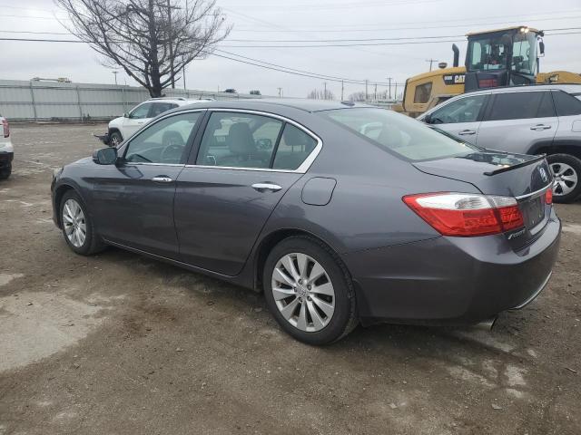 1HGCR3F82DA038042 - 2013 HONDA ACCORD EXL GRAY photo 2