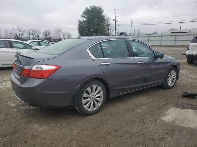 1HGCR3F82DA038042 - 2013 HONDA ACCORD EXL GRAY photo 3