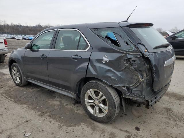 2CNALBEW5A6349289 - 2010 CHEVROLET EQUINOX LS GRAY photo 2