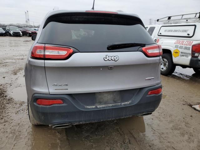 1C4PJMCX5JD614953 - 2018 JEEP CHEROKEE LATITUDE GRAY photo 6