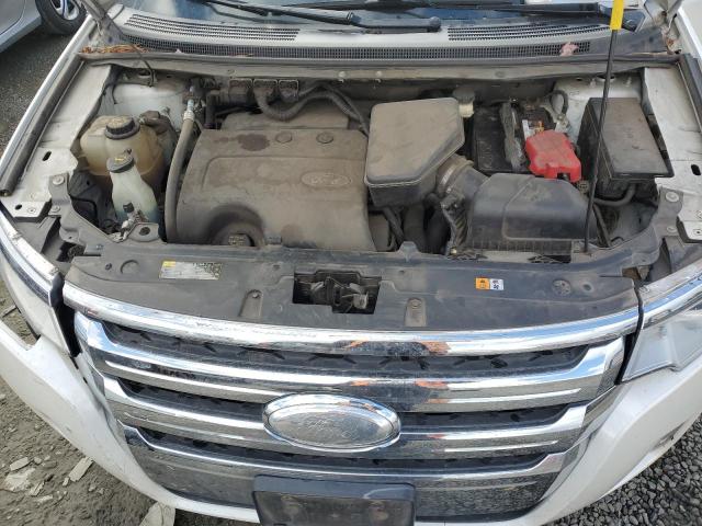 2FMDK4JC5DBC30449 - 2013 FORD EDGE SEL WHITE photo 12