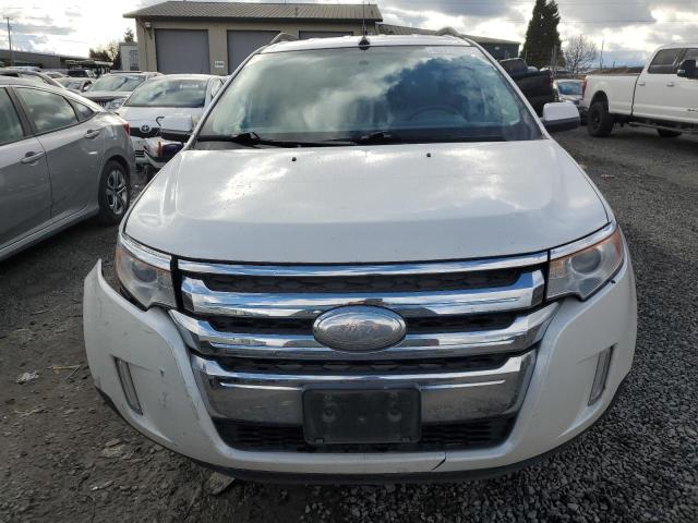 2FMDK4JC5DBC30449 - 2013 FORD EDGE SEL WHITE photo 5