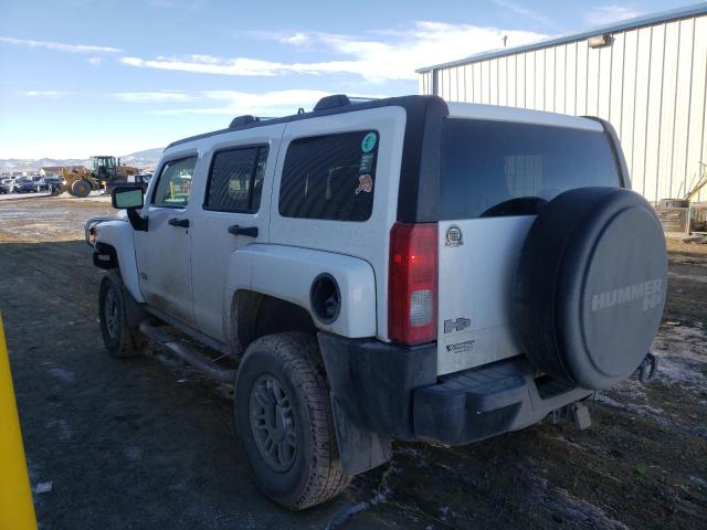 5GTDN136268143222 - 2006 HUMMER H3 WHITE photo 2