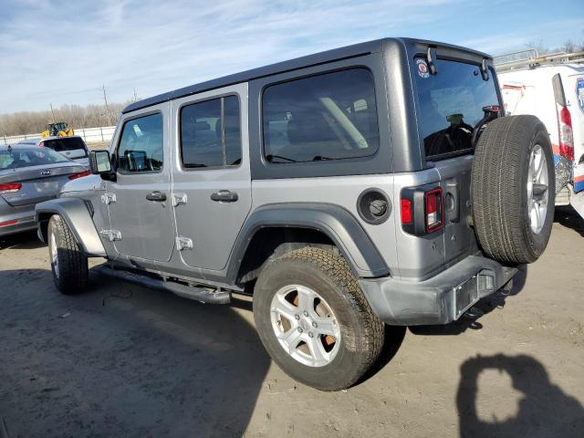 1C4HJXDG5KW518640 - 2019 JEEP WRANGLER U SPORT GRAY photo 2