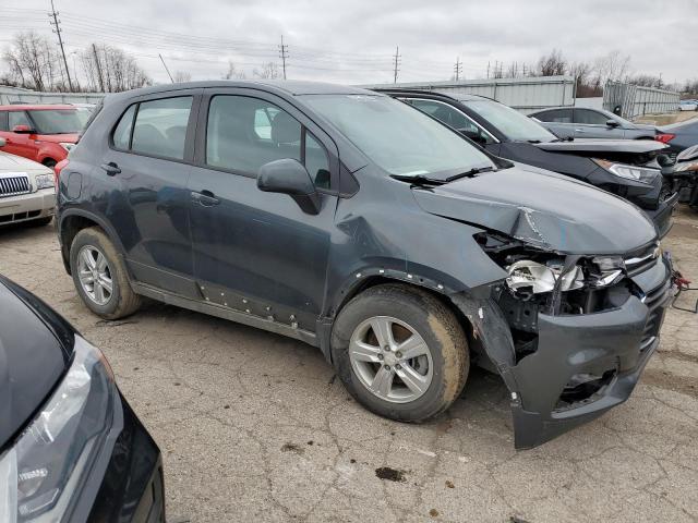 3GNCJKSB4KL288185 - 2019 CHEVROLET TRAX LS GRAY photo 4