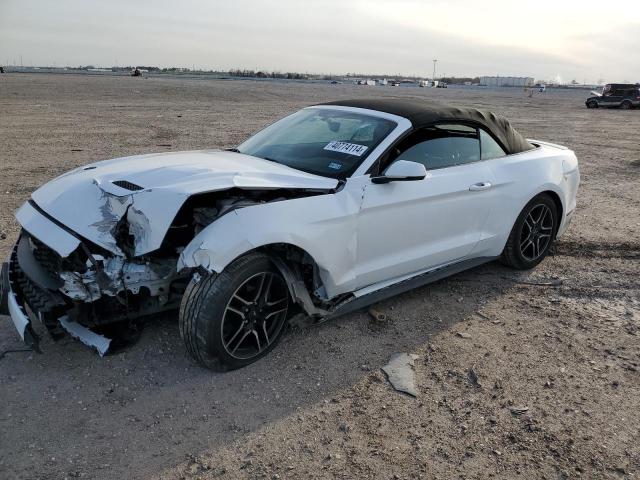 1FATP8UHXK5126336 - 2019 FORD MUSTANG WHITE photo 1
