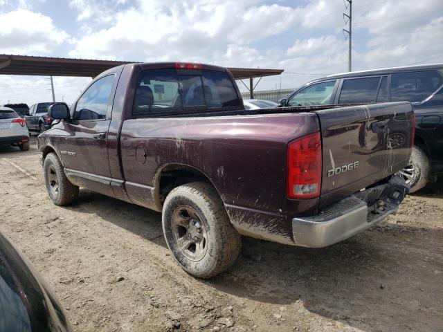 1D7HA16K74J282769 - 2004 DODGE RAM 1500 ST BURGUNDY photo 2