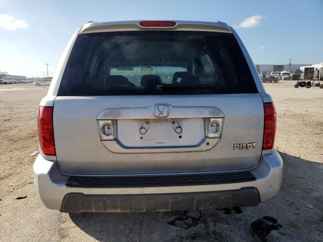 2HKYF18473H555095 - 2003 HONDA PILOT EX SILVER photo 6