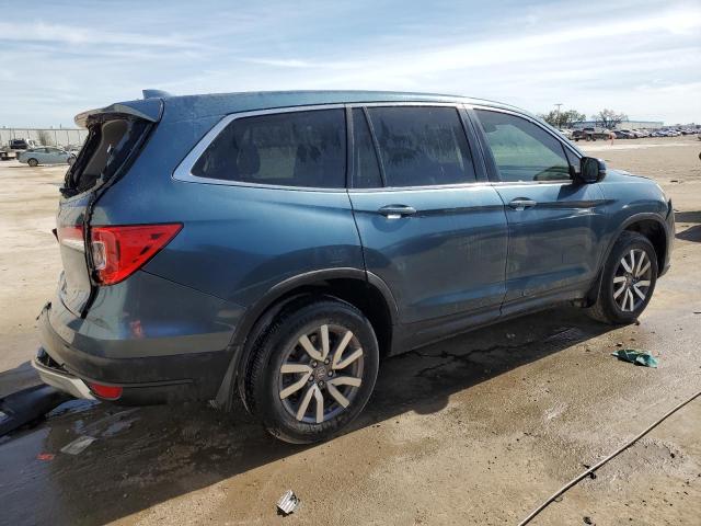 5FNYF5H55LB028977 - 2020 HONDA PILOT EXL BLUE photo 3