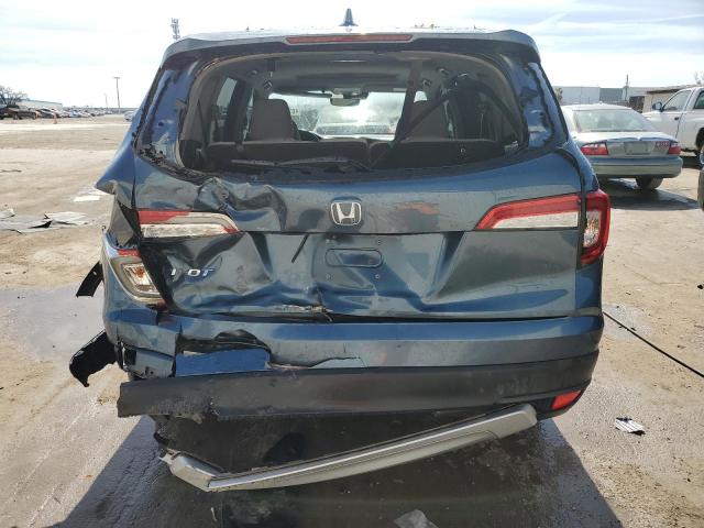 5FNYF5H55LB028977 - 2020 HONDA PILOT EXL BLUE photo 6