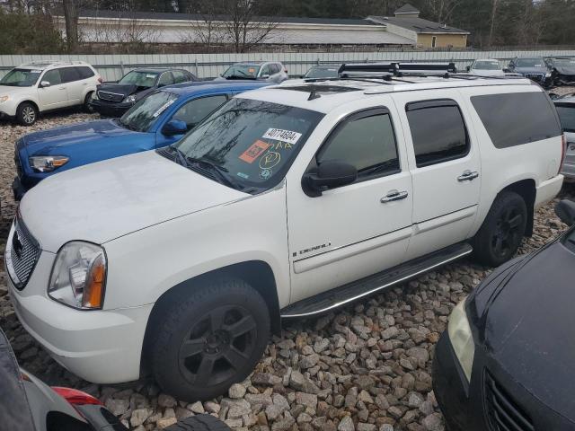 1GKFK66888J100507 - 2008 GMC YUKON XL DENALI WHITE photo 1