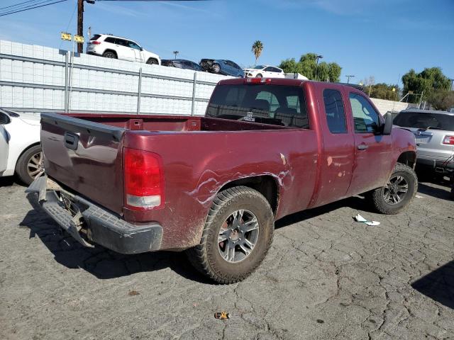 1GTEK19098Z153055 - 2008 GMC SIERRA K1500 MAROON photo 3