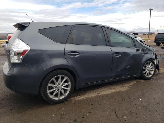 JTDZN3EU5C3125021 - 2012 TOYOTA PRIUS V GRAY photo 3