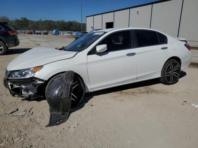 1HGCR2F57DA041034 - 2013 HONDA ACCORD SPORT WHITE photo 1