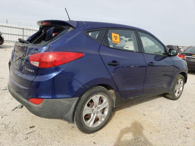 KM8JT3AB6BU242070 - 2011 HYUNDAI TUCSON GL BLUE photo 3