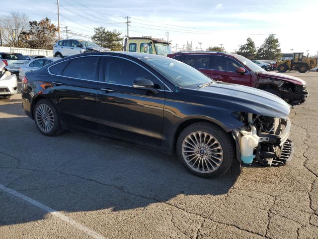 3FA6P0K98FR282341 - 2015 FORD FUSION TITANIUM BLACK photo 4