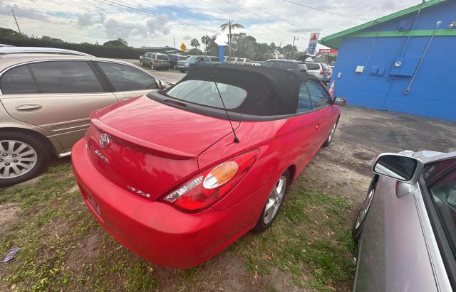 4T1FA38P26U096494 - 2006 TOYOTA CAMRY SOLA SE RED photo 4