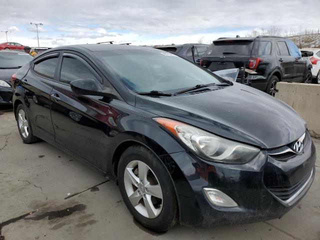 5NPDH4AEXCH104465 - 2012 HYUNDAI ELANTRA GLS BLACK photo 4