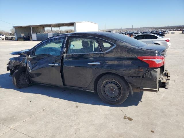 3N1AB7AP5HL693491 - 2017 NISSAN SENTRA S BLACK photo 2