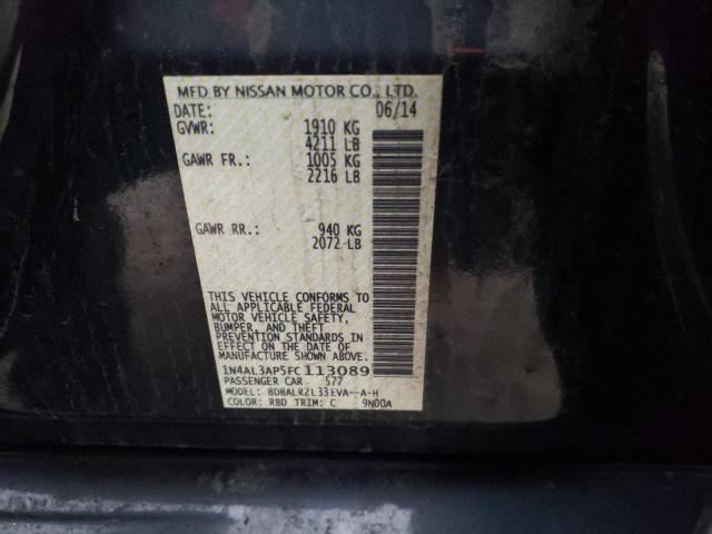 1N4AL3AP5FC113089 - 2015 NISSAN ALTIMA 2.5 CHARCOAL photo 13