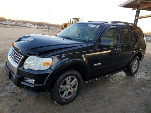 1FMEU73E78UA02516 - 2008 FORD EXPLORER XLT BLACK photo 1