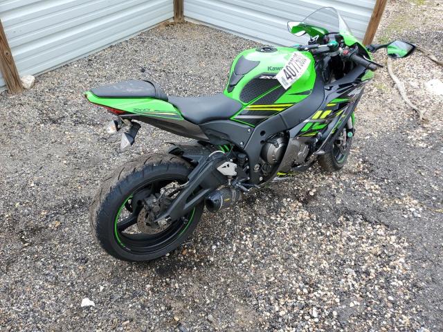 JKAZXCR18JA007168 - 2018 YAMAHA YZFR6 R GREEN photo 4