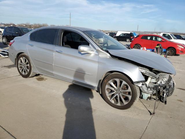 1HGCR2F83EA010407 - 2014 HONDA ACCORD EXL SILVER photo 4