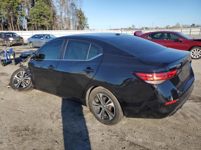 3N1AB8CV2MY279096 - 2021 NISSAN SENTRA SV BLACK photo 2