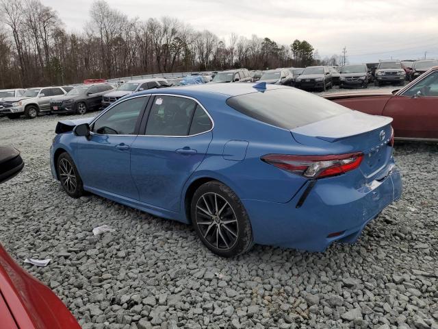 4T1T11AK8PU091422 - 2023 TOYOTA CAMRY SE NIGHT SHADE BLUE photo 2