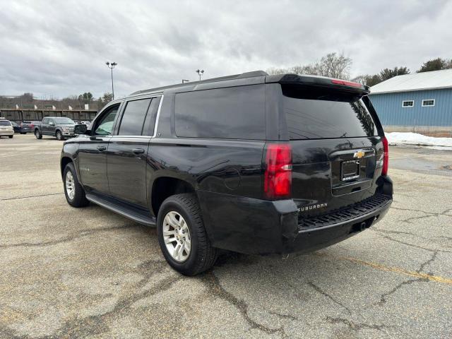 1GNSKHKC4GR225141 - 2016 CHEVROLET SUBURBAN K1500 LT BLACK photo 3