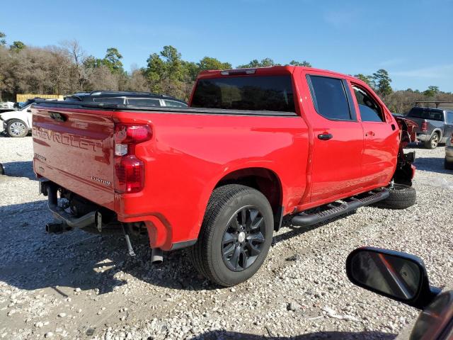 3GCPABEK8PG241103 - 2023 CHEVROLET SILVERADO C1500 CUSTOM RED photo 3