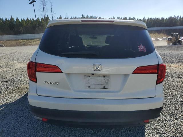 5FNYF5H3XHB009069 - 2017 HONDA PILOT EX WHITE photo 6