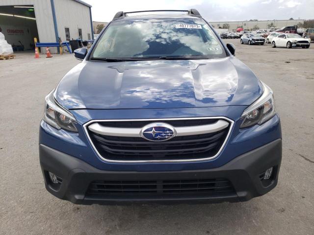 4S4BTAFC3N3224758 - 2022 SUBARU OUTBACK PREMIUM BLUE photo 5