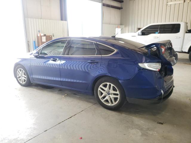 3FA6P0HD4FR215831 - 2015 FORD FUSION SE BLUE photo 2