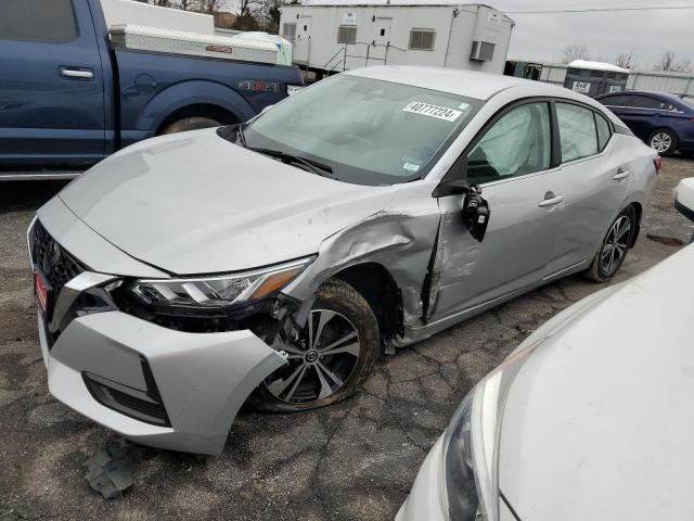 3N1AB8CV4LY302263 - 2020 NISSAN SENTRA SV SILVER photo 1