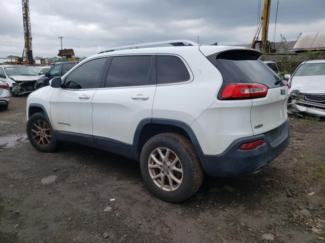 1C4PJMCB0EW200784 - 2014 JEEP CHEROKEE LATITUDE WHITE photo 2