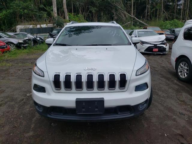 1C4PJMCB0EW200784 - 2014 JEEP CHEROKEE LATITUDE WHITE photo 5