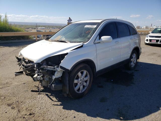 5J6RE48749L043537 - 2009 HONDA CR-V EXL WHITE photo 1