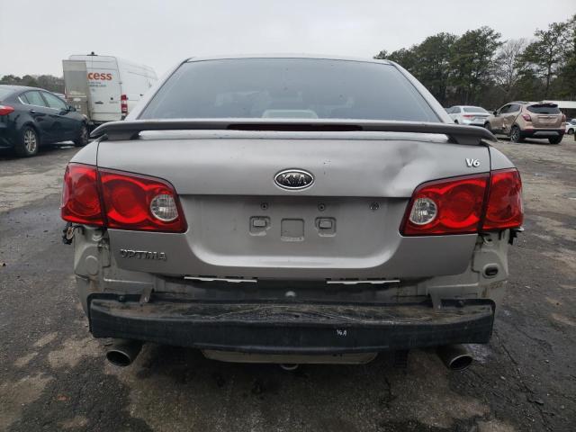 KNAGE124075165692 - 2007 KIA OPTIMA LX SILVER photo 6